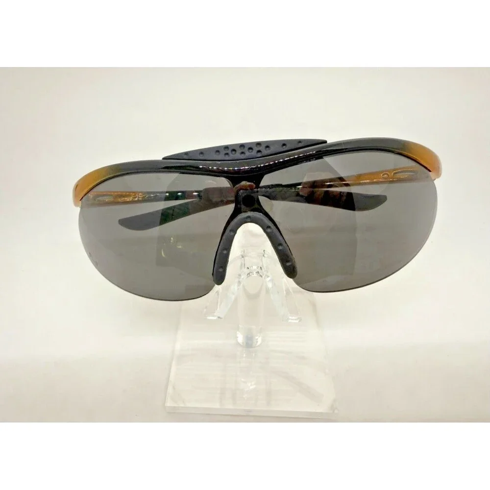 HEAD Wrap Around Sports Sunglasses Men Semi-Rimless Z-87 w/ Case, Xtra Lenses